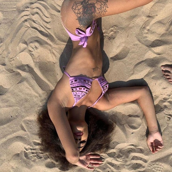 Lavender jeweled bikini - Picture 9 of 9